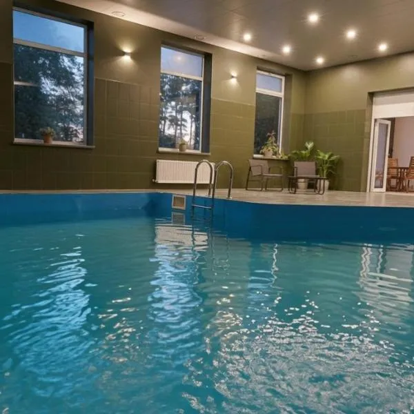 Lapsiņmuiža Pool House，位于Dzedri的酒店