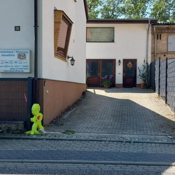 Ferienhaus - Wohnung- Havelblick，位于Phöben的酒店