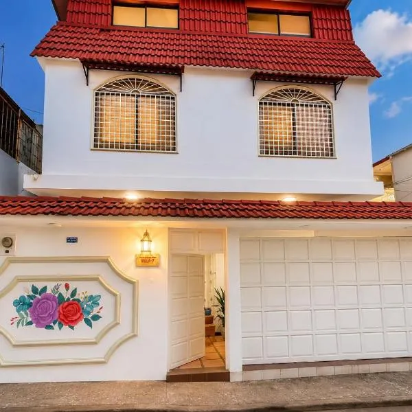 Villa 97 guayaquil Suites y Habitaciones Económicas Cerca del Aeropuerto，位于瓜亚基尔的酒店