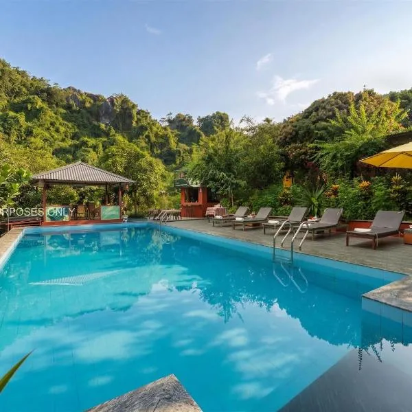 Catba Papillon Garden Bungalows & Resort，位于吉婆岛的酒店