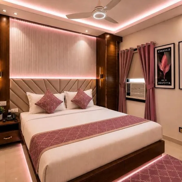 Hotel BBellamounts Ner IGI Delhi Airport - Free Airport PickUp Breakfast and dinner Complatary,位于古尔冈的酒店