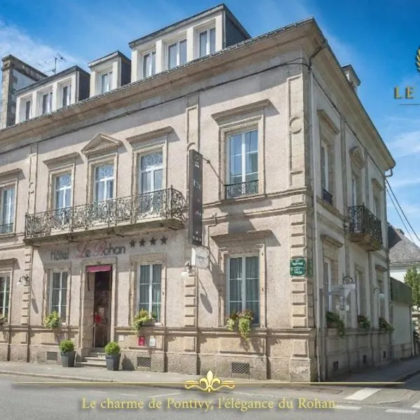 Hôtel Le Rohan Charme et Caractère，位于蓬蒂维的酒店