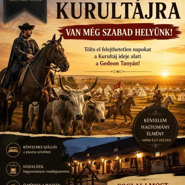 热代翁坦亚宾馆，位于Jakabszállás的酒店