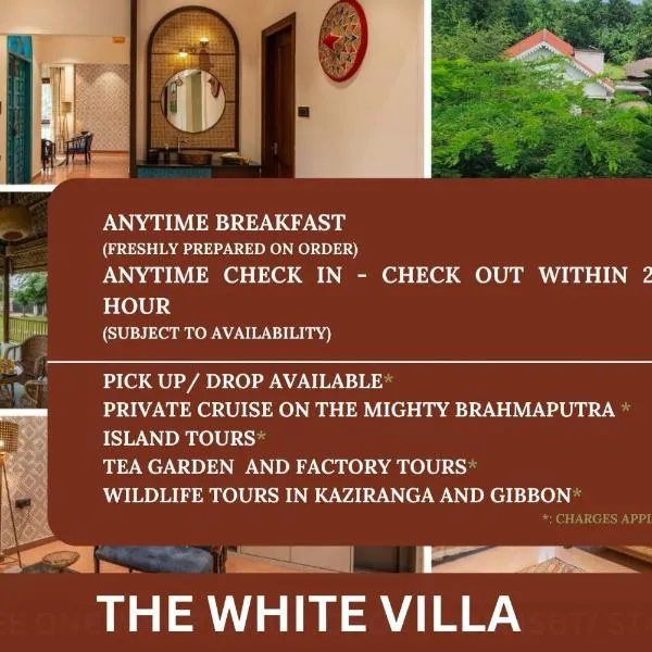 The White Villa- A Luxurious stay rooted in tradition,位于焦尔哈德的酒店