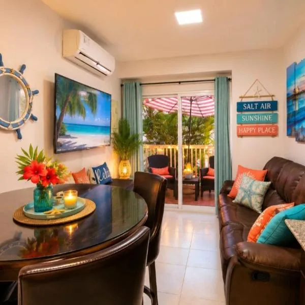 Apartamento familiar de 2 recamaras frente al mar，位于Palo Grande的酒店