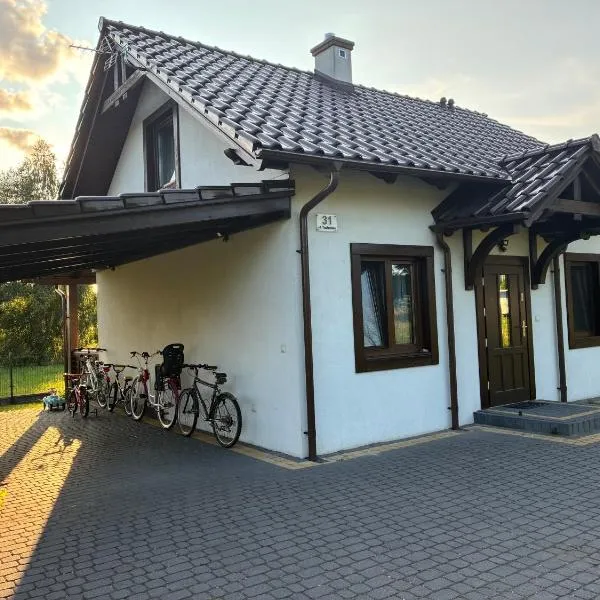 Domek nad jeziorem w Świekatowie，位于Świekatowo的酒店