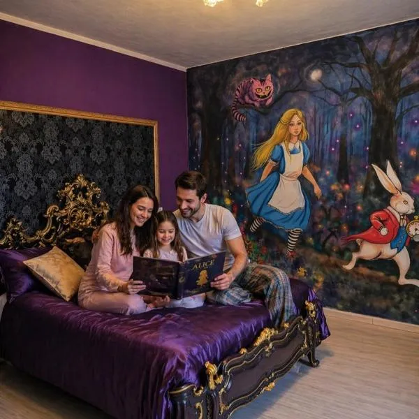 Alice in Wonderland Cascata delle Marmore - esperienza immersiva da fiaba，位于Arrone的酒店