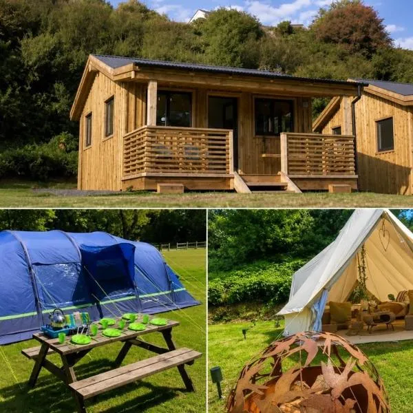 Glen Wyllin Campsite，位于Kirkmichael的酒店