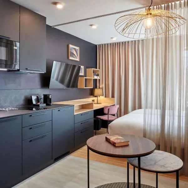 Aparthotel Adagio Stuttgart NeckarPark，位于斯图加特的酒店