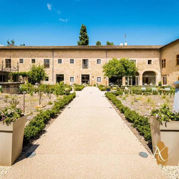 Demeures et Châteaux l'Abbaye Caladoise，位于索恩河畔自由城的酒店