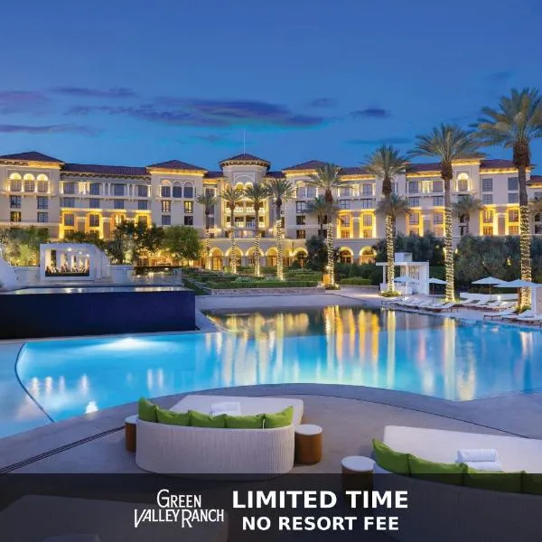 Green Valley Ranch Resort Spa Casino - No Resort Fee，位于拉斯维加斯的酒店