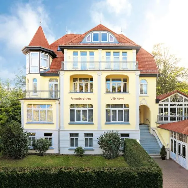 Strandresidenz Villa Verdi,位于奥斯赛拜-屈隆斯博恩的酒店