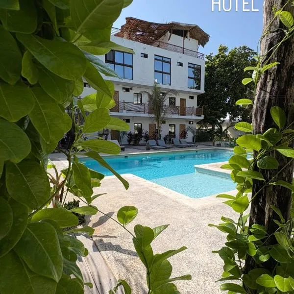 Mexhe Hotel El Cuyo,位于埃尔库约的酒店