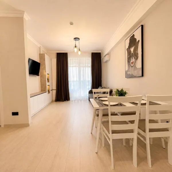 OASIS, Charming 1BD apartment with living room，位于基希讷乌的酒店