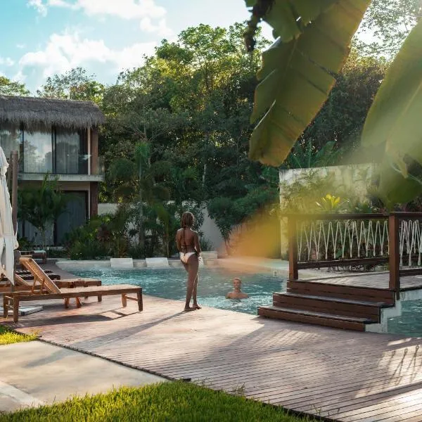 Nalhá Hotel Boutique y Villas Bacalar,位于巴卡拉尔的酒店