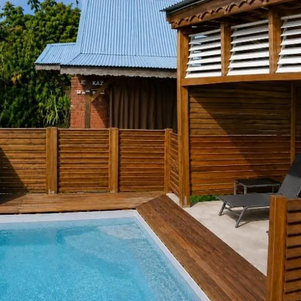 VillaBadlou "Lodge Ti-Kaco Vanille"，位于三河市的酒店