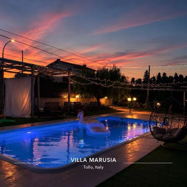 Villa Marusia，位于Tollo的酒店