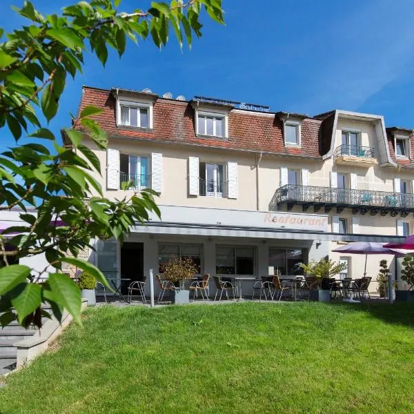 Logis Hotel Restaurant Spa Beau Site，位于Saint-Sauveur的酒店