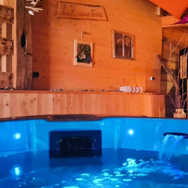 Maison D'hôtes et Spa La Boucotte，位于Vellerot-lès-Vercel的酒店