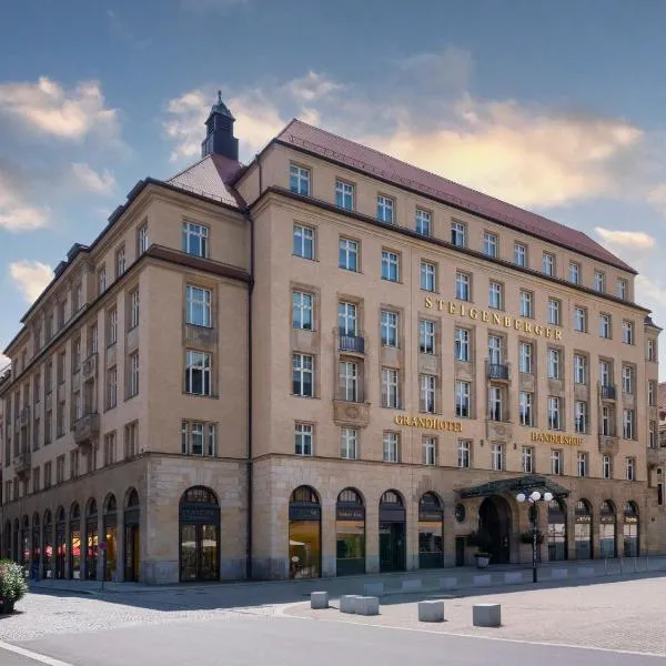 Steigenberger Icon Grandhotel Handelshof Leipzig,位于莱比锡的酒店