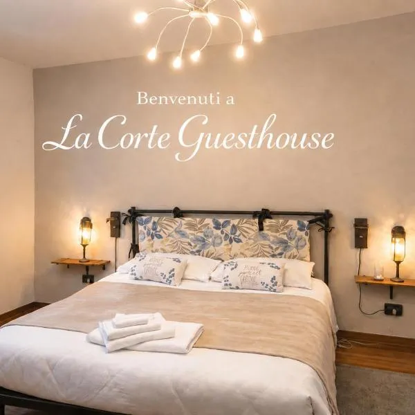 La Corte Guesthouse appartamento indipendente con giardino privato,位于Cornate dʼAdda的酒店