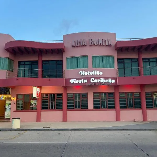 Hotelito Fiesta Caribena，位于夸察夸尔科斯的酒店