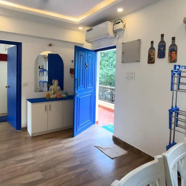 Feel Goa with Poolview Luxury Apartment，位于阿伯来的酒店
