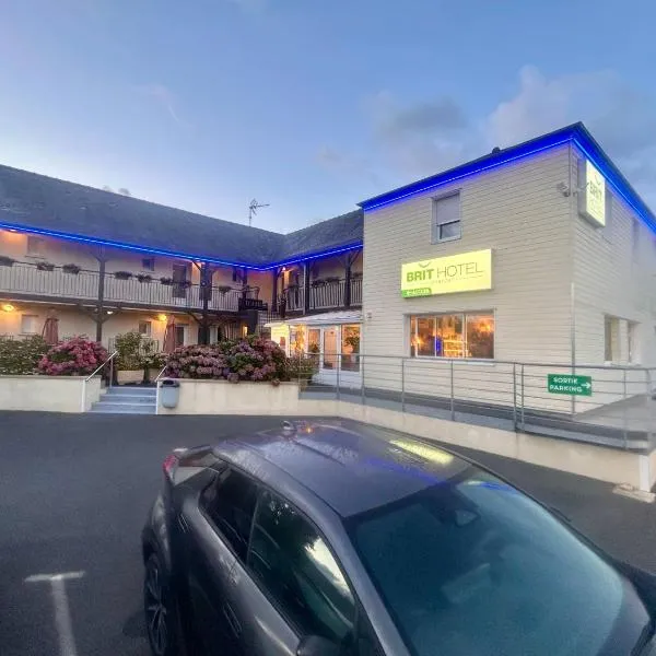 BRIT HOTEL CONFORT Lannion vers Perros-Guirec,位于拉尼翁的酒店