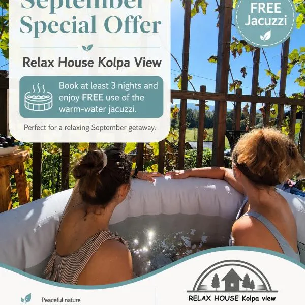 RELAX HOUSE Kolpa view Podzemelj,位于Gradac的酒店