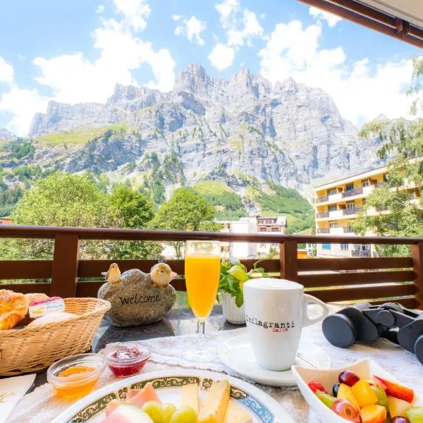 dala Hotel & Apartments，位于洛伊克巴德的酒店