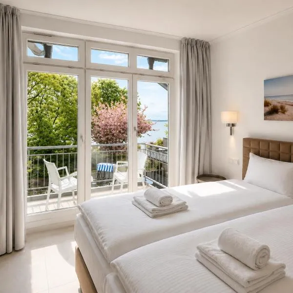 Oceanview Residences Lauterbach Rügen Ostsee erste Reihe,位于普特布斯的酒店