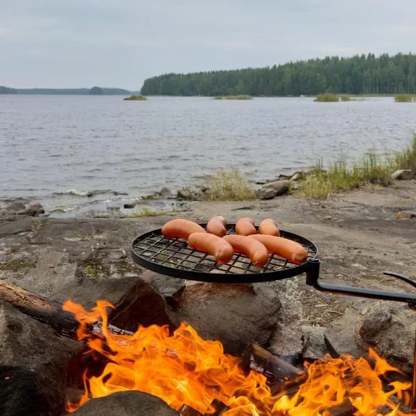 Tree Tents Camping Linnansaari,位于萨翁林纳的酒店