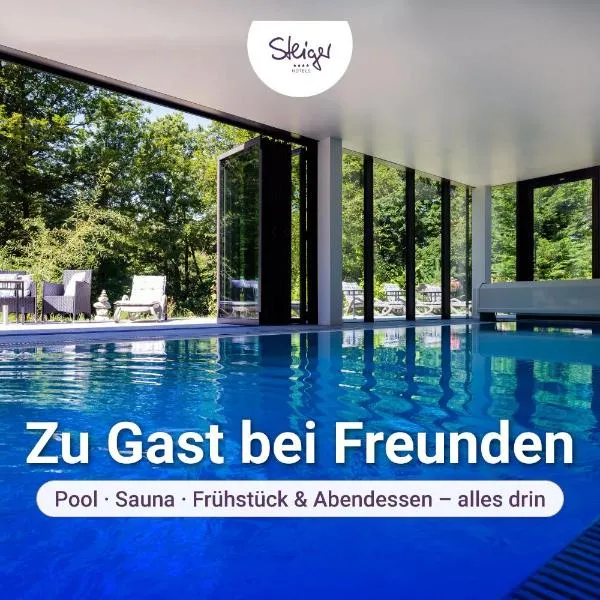Hotel Grünkraft by STEIGER Hotels，位于霍恩斯泰因的酒店
