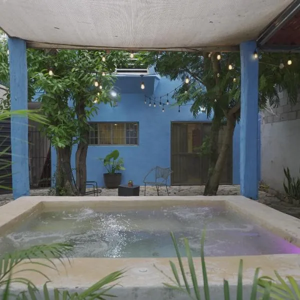 Casa La Perla del Sur Confort y calidez en todos sus espacios，位于Ticul的酒店