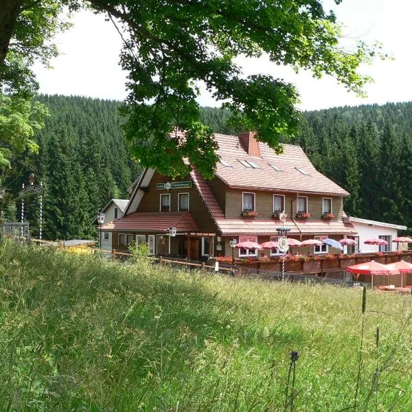 Appartements Gasthof Kanzlersgrund，位于Kurort Steinbach-Hallenberg的酒店