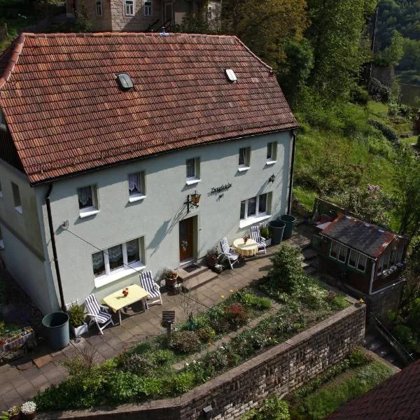 Haus Bergfriede，位于Kirnitzschtal的酒店