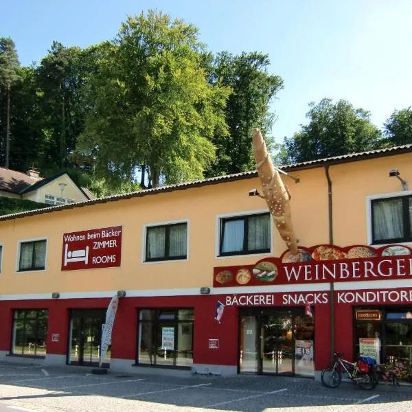Wohnen beim Bäcker Weinberger，位于多瑙河畔伊布斯的酒店