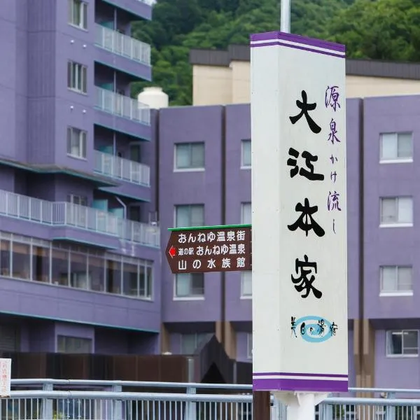 大江本家，位于北见的酒店