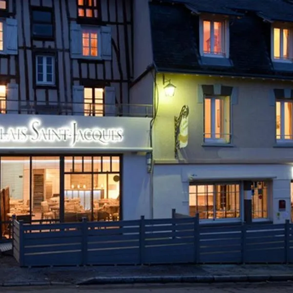 圣雅克酒店，位于Sauviat-sur-Vige的酒店