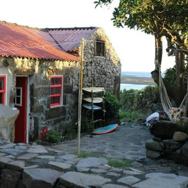 Casa da Lagoa AL 416，位于Fajã da Caldeira de Santo Cristo的酒店