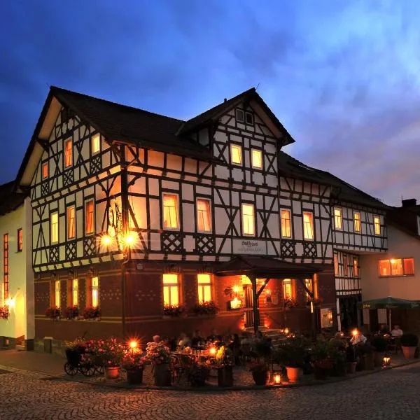 Landhotel Zur Grünen Kutte，位于Rosa的酒店