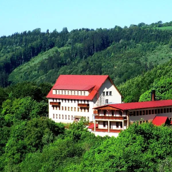 Hotel Vrsatec，位于Vršatské Podhradie的酒店