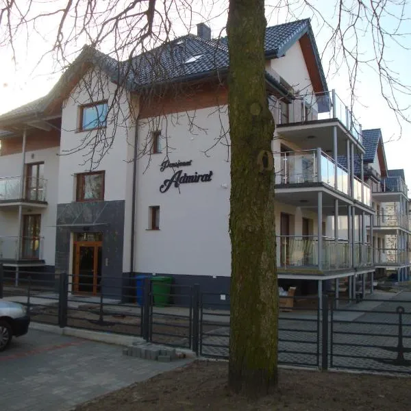 ApartHotel Admirał，位于Biskupiec的酒店