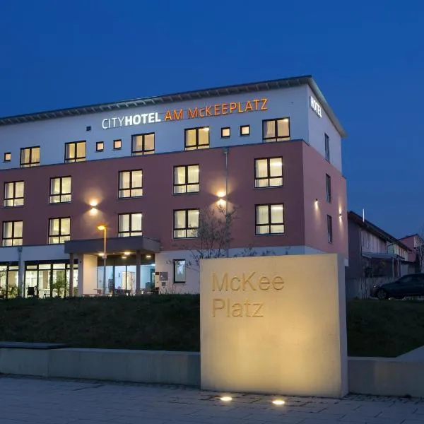麦克普莱城市酒店，位于Bühlerzell的酒店
