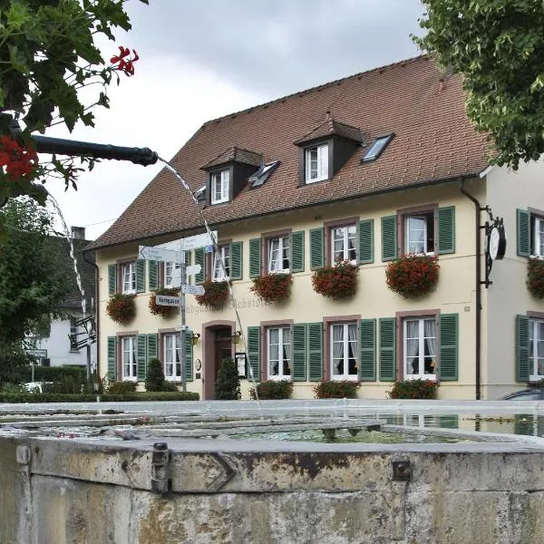 Landgasthof Rebstock Weil am Rhein / Basel，位于莱茵河畔威尔的酒店