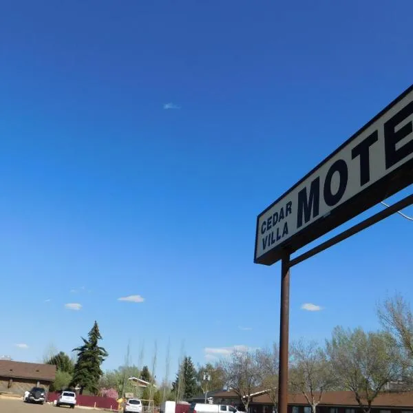 Cedar Villa Motel，位于Foremost的酒店