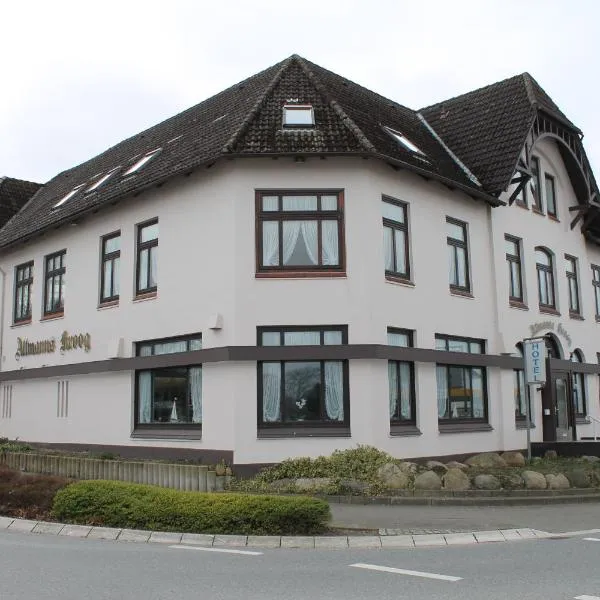 Allmanns-Kroog，位于Rüde的酒店