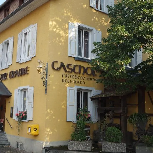 Gasthof zur Traube，位于盖恩霍芬的酒店