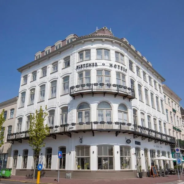 米德尔堡弗莱彻酒店-餐厅，位于Groot-Valkenisse的酒店