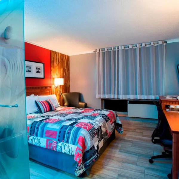 阿姆斯菲利酒店，位于Amos的酒店